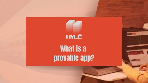 What is a provable app?