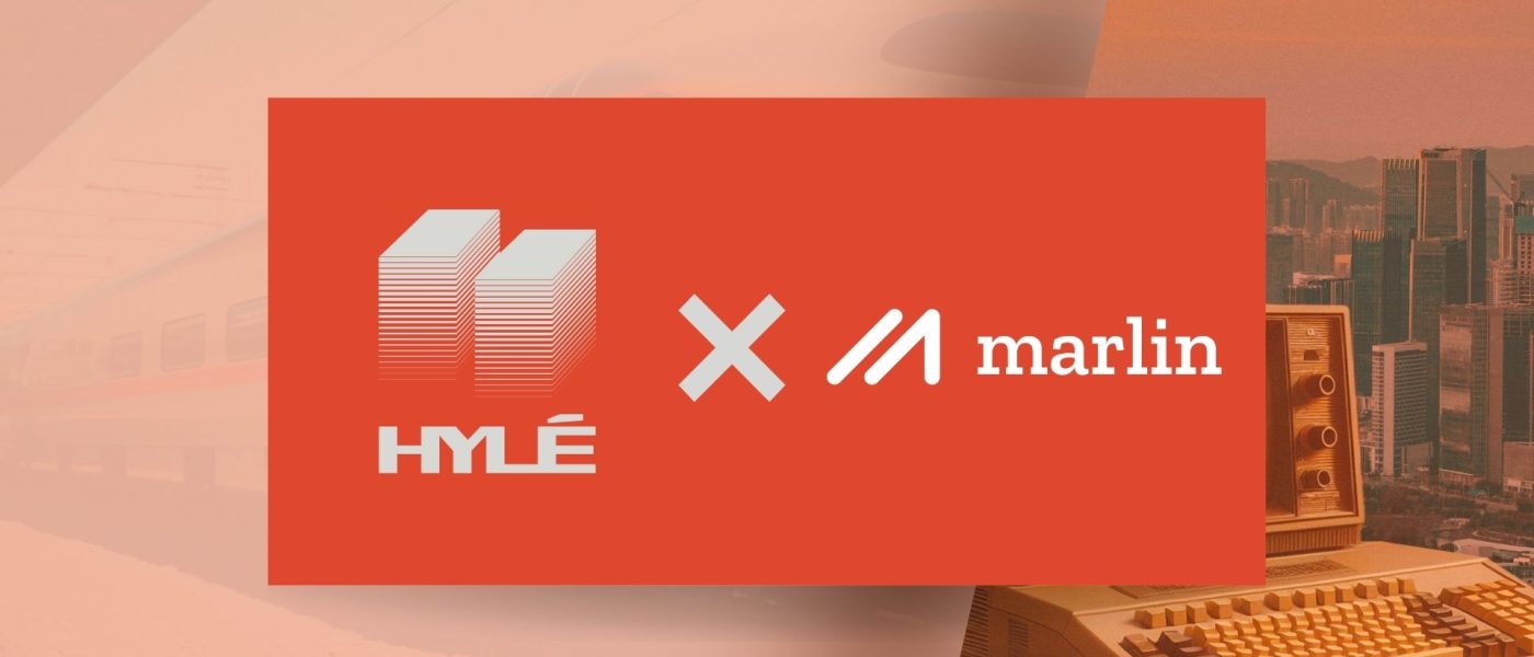 Featured image with the Hylé and Marlin logos