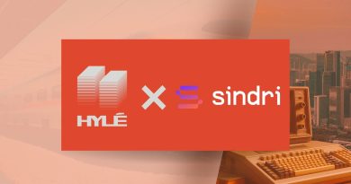 Featured image for our blog post, showing the Hylé and Sindri logos.
